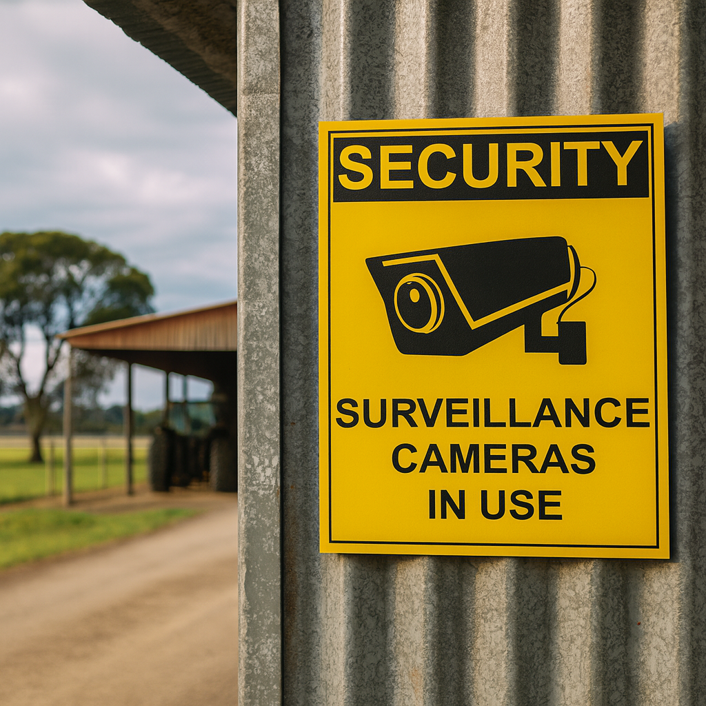 Security Signs – Farm Safety Signs