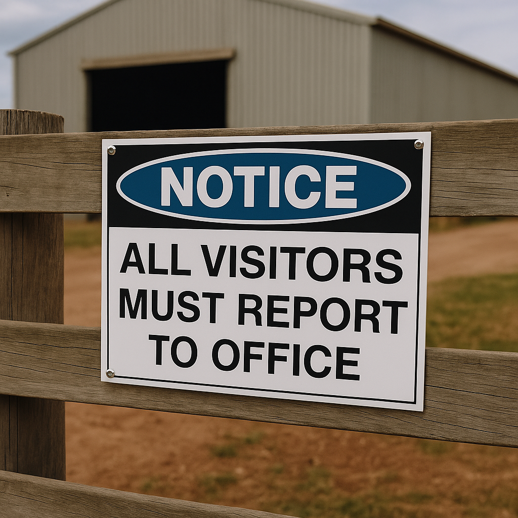 Notice Signs – Farm Safety Signs