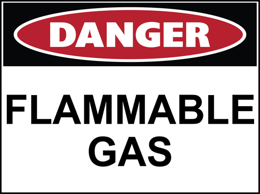 Danger - Flammable Gas