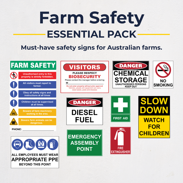 Farm Safety Essential Pack – Farm Safety Signs