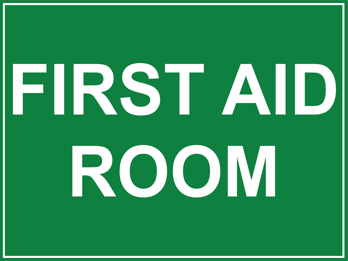 Emergency Information - First Aid Room